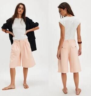 New without Tags Free People Sadie A-Line Long Shorts